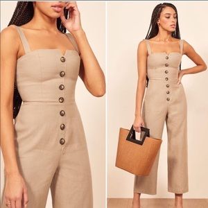 reformation kass jumpsuit